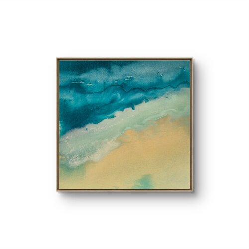 Atlantic Soul: After the noise - Quiet Tide von Claude Schwidrik-Grebe, Malerei kaufen auf Singulart