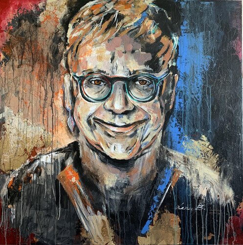 Elton di Lena Blaha, Pittura in vendita su Singulart