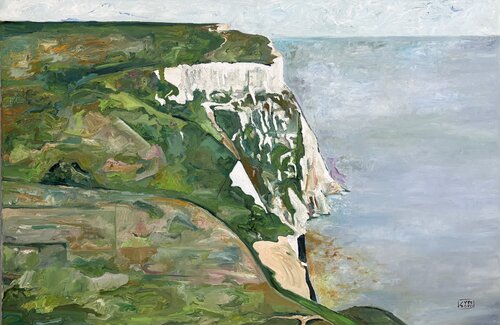 The White Cliffs of Dover by Pier Fortunato Bottan, 絵画 for Sale on Singulart