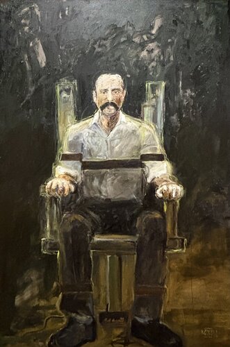 Bartolomeo Vanzetti par Pier Fortunato Bottan, Peinture en vente sur Singulart