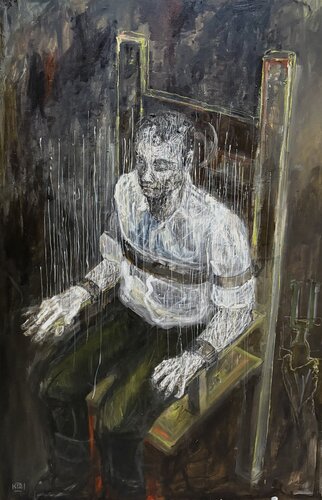 Nicola Sacco von Pier Fortunato Bottan, Malerei kaufen auf Singulart