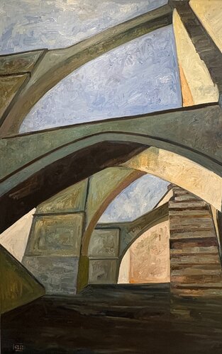 La Sacra San Michele by Pier Fortunato Bottan, 회화 for Sale on Singulart