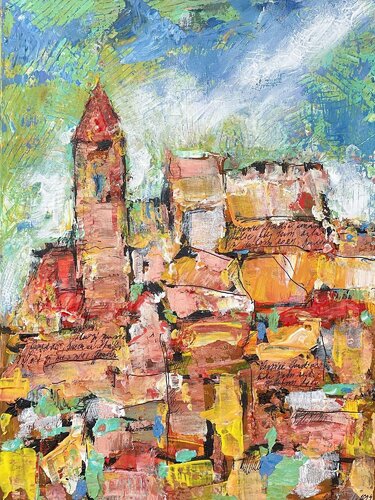 Italy par Viola Benešová, Peinture en vente sur Singulart
