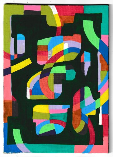 Chance to bleed di Rinus Levin, Pittura in vendita su Singulart