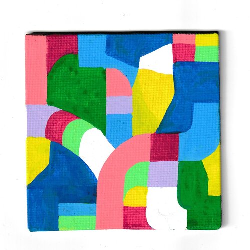 Miniatur1 by Rinus Levin, 油畫 for Sale on Singulart