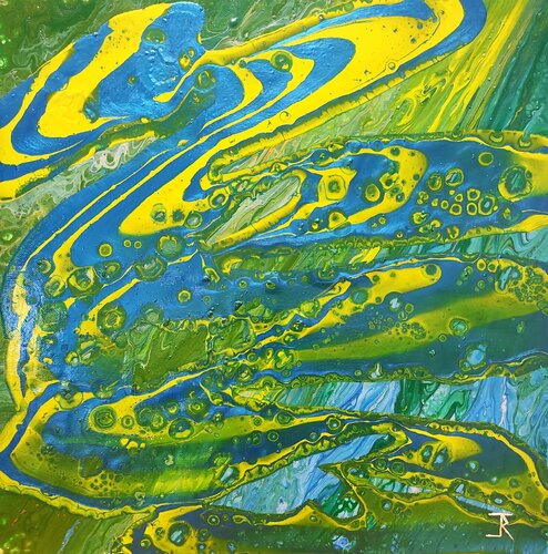 ONDE DI COLORE di jacopo rizzo, Pittura in vendita su Singulart