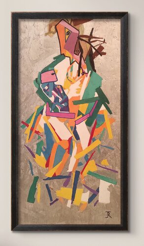 MATERNITA' de jacopo rizzo, Pintura a la venta en Singulart