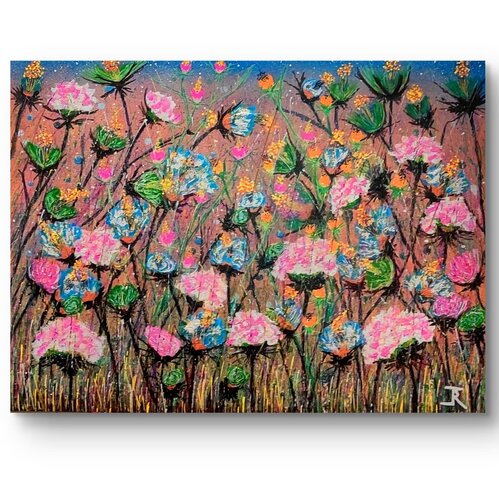 FLORES de jacopo rizzo, Pintura a la venta en Singulart