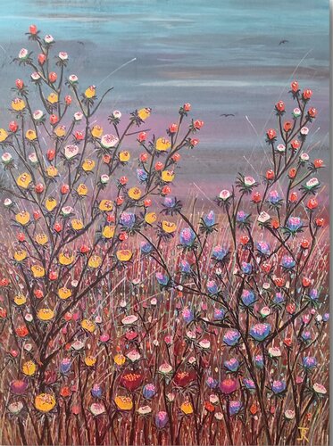 LAS FLORES by jacopo rizzo, 油畫 for Sale on Singulart