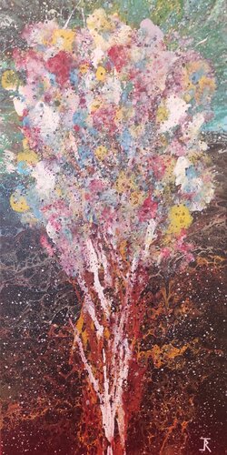 FIORI by jacopo rizzo, 油畫 for Sale on Singulart