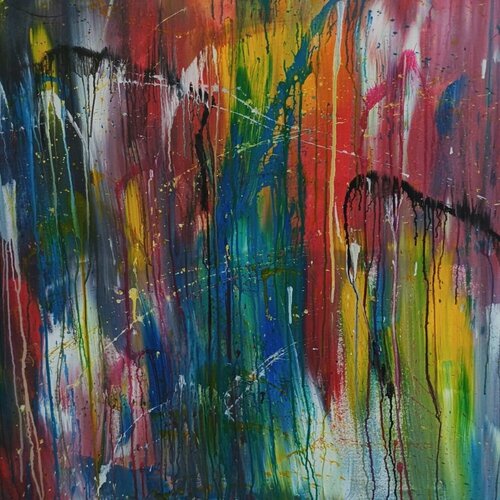 Explosion by Monika Weber, Painting for Sale on Singulart