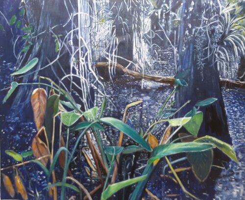 Bayou par Annie Darmon Tetart, Peinture en vente sur Singulart