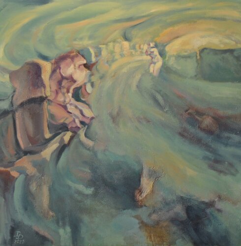 "The Awakening of Dionysus" by Daiva Dašenkovienė, Painting for Sale on Singulart