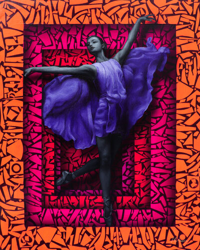 Danza mágica II de John Chauca Chauca, Pintura a la venta en Singulart