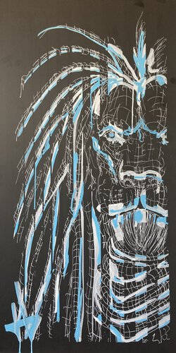 Don't label me a king by JULIEN GILLES, Painting for Sale on Singulart