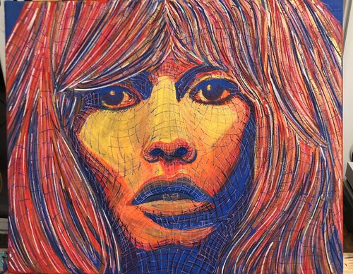 BARDOT AMAZONE by JULIEN GILLES, Painting for Sale on Singulart