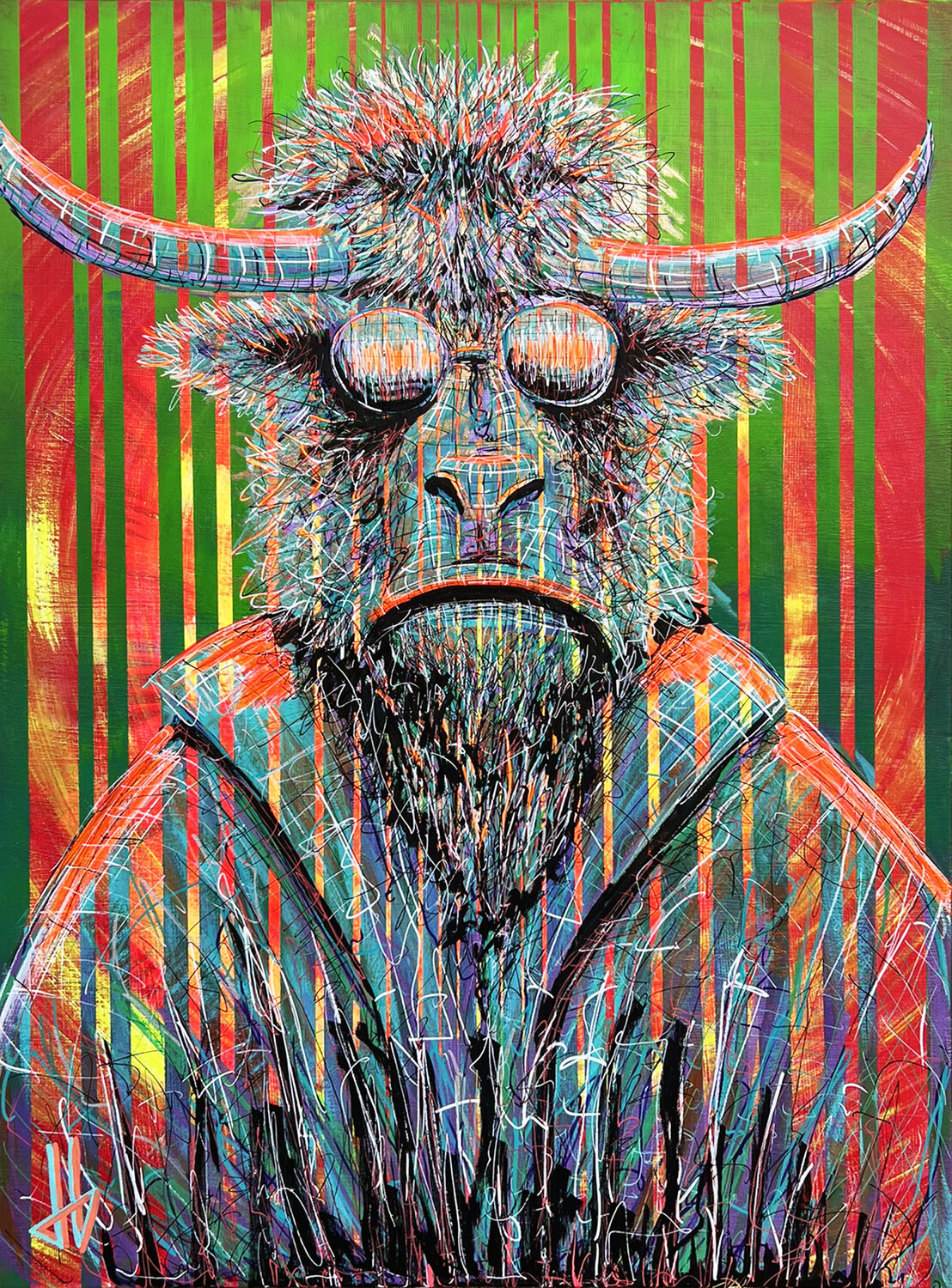 TOBIAS JULIEN GILLES Peinture originale à vendre