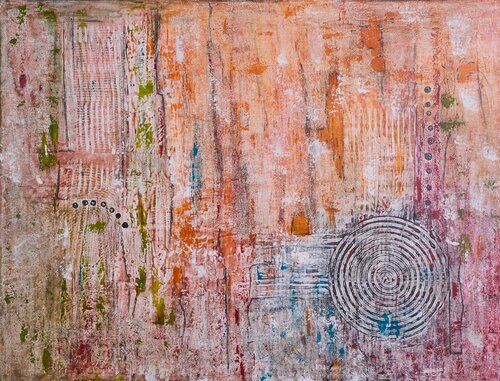 "CIRCLE"/Exibited at the London Art Biennale by Irena Grazuliene, Painting for Sale on Singulart