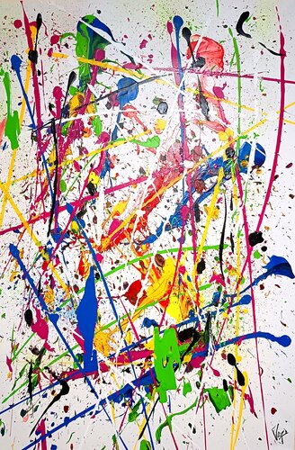 Urban pulse von Adolfo Vázquez Burgos, Malerei kaufen auf Singulart