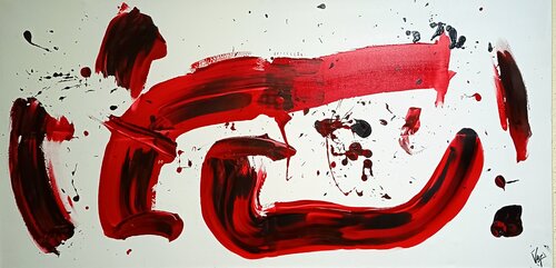 Rastro de sangre by Adolfo Vázquez Burgos, Painting for Sale on Singulart