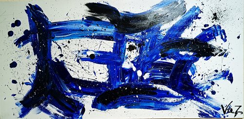 Flowing Tide par Adolfo Vázquez Burgos, Peinture en vente sur Singulart