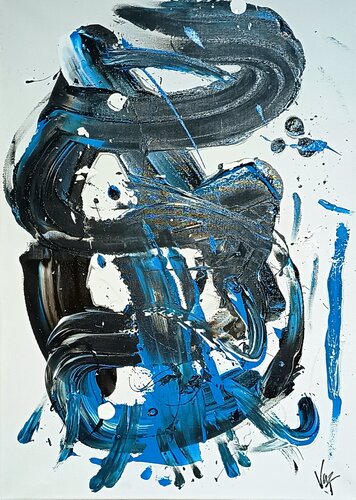 Electric Spiral di Adolfo Vázquez Burgos, Pittura in vendita su Singulart
