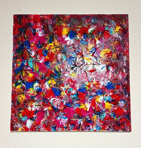Garden of fire van Adolfo Vázquez Burgos, Schilderij te koop op Singulart