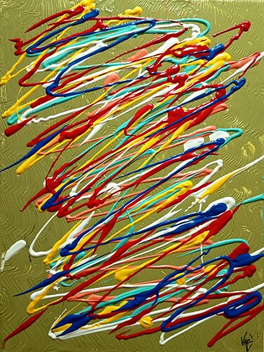 Wild rhythm van Adolfo Vázquez Burgos, Schilderij te koop op Singulart