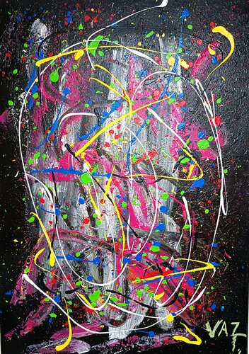 Matter in Tensión von Adolfo Vázquez Burgos, Malerei kaufen auf Singulart