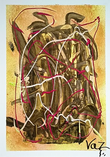 Visceral Flow by Adolfo Vázquez Burgos, Painting for Sale on Singulart