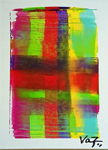 Spectrum Grid by Adolfo Vázquez Burgos, 絵画 for Sale on Singulart