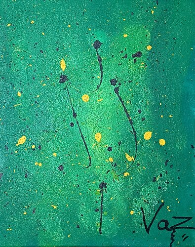 Organic Traces by Adolfo Vázquez Burgos, 絵画 for Sale on Singulart