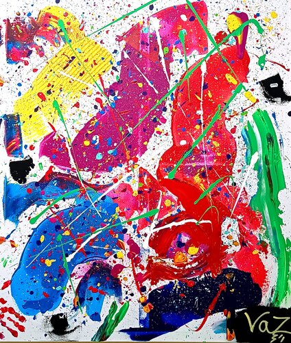 The Beauty of Chaos par Adolfo Vázquez Burgos, Peinture en vente sur Singulart