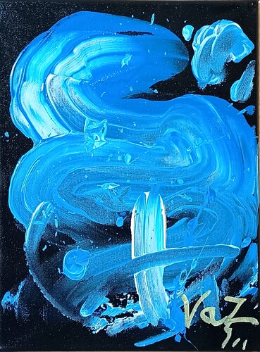 Blue Spring von Adolfo Vázquez Burgos, Malerei kaufen auf Singulart
