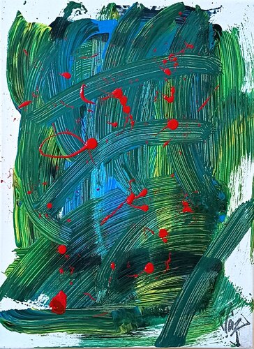 Sap and Blood von Adolfo Vázquez Burgos, Malerei kaufen auf Singulart