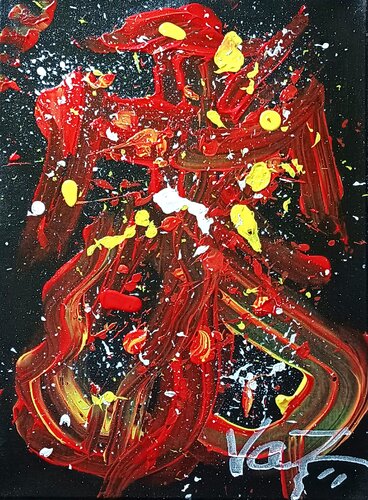 Bailarina flamenca von Adolfo Vázquez Burgos, Malerei kaufen auf Singulart
