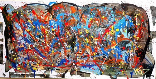 ATLAS OF UNCERTAINTY van Adolfo Vázquez Burgos, Schilderij te koop op Singulart