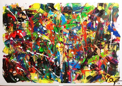 Pulse of life by Adolfo Vázquez Burgos, Painting for Sale on Singulart