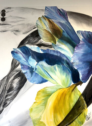 Zafiro by MONICA TRAPERO LEAL, 회화 for Sale on Singulart