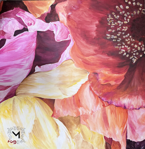 Los matices que nacen de tu corazón valiente by MONICA TRAPERO LEAL, Painting for Sale on Singulart