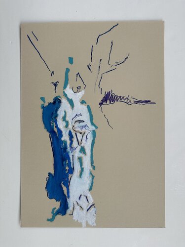 tree no.1 by Amin Shojaei, 絵画 for Sale on Singulart