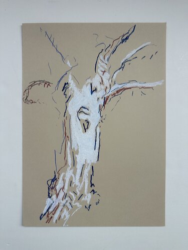 tree no.1 by Amin Shojaei, Painting for Sale on Singulart