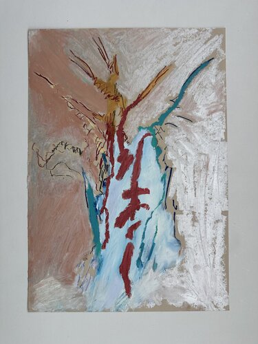 tree no.1 by Amin Shojaei, 絵画 for Sale on Singulart