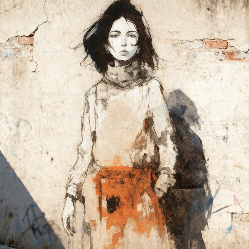 The Shadow of Silence by Luca Capea, Print for Sale on Singulart