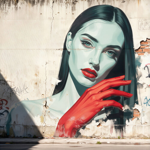 Crimson Awakening by Luca Capea, Print for Sale on Singulart