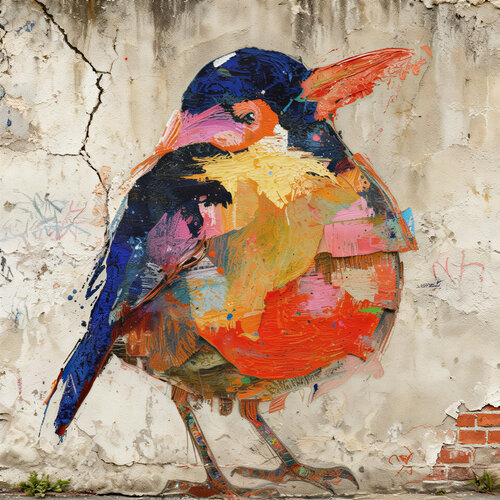 Urban Songbird by Luca Capea, 版画 for Sale on Singulart
