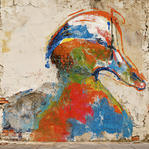 Guardian of Color by Luca Capea, Print for Sale on Singulart