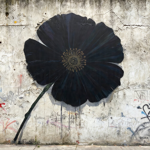 Midnight Bloom - Luca Capea by Luca Capea, Print for Sale on Singulart