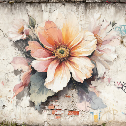 Wall Flowers by Luca Capea by Luca Capea, Print for Sale on Singulart