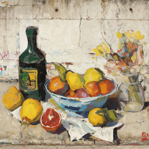 Citrus Stilness by Luca Capea, Print for Sale on Singulart